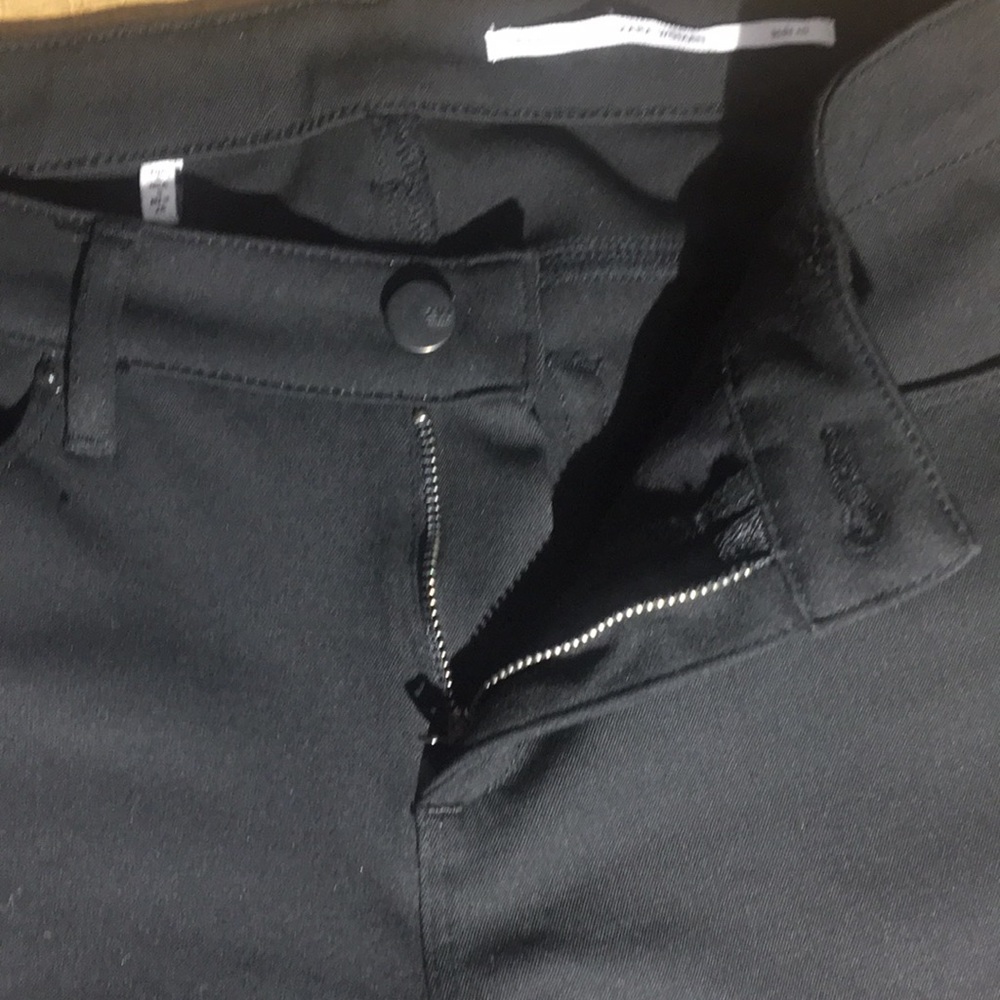 Zara jet black skinny jeans size small
